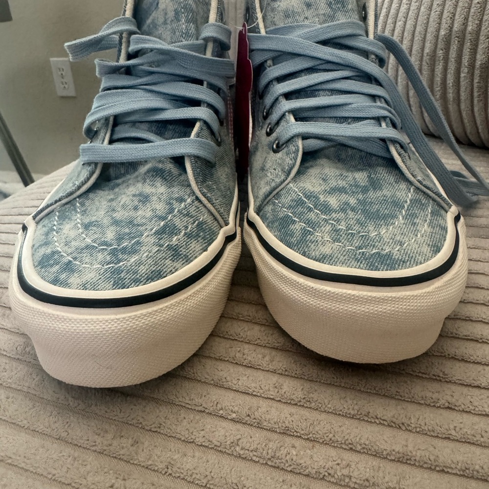 Vans Denim Blue acid wash High-Tops - Picture 6 of 8
